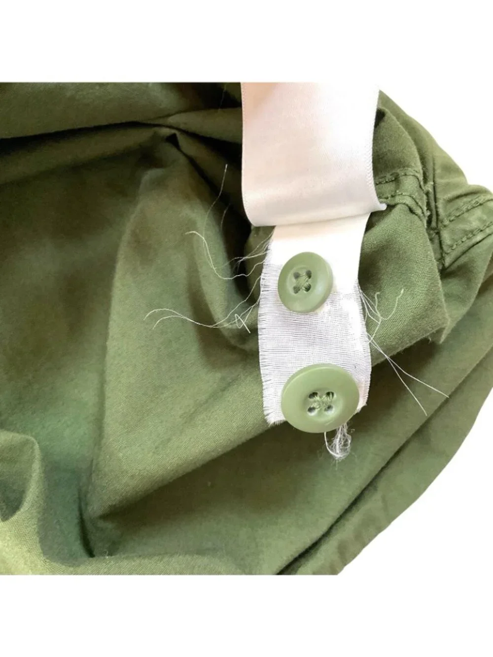 Topo Designs Field Shirt Mens Medium Green Short Sleeve Button Up Cotton Organic